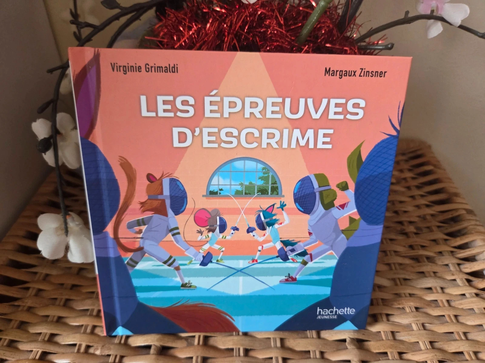 💜Les Épreuves d'escrime livre enfant